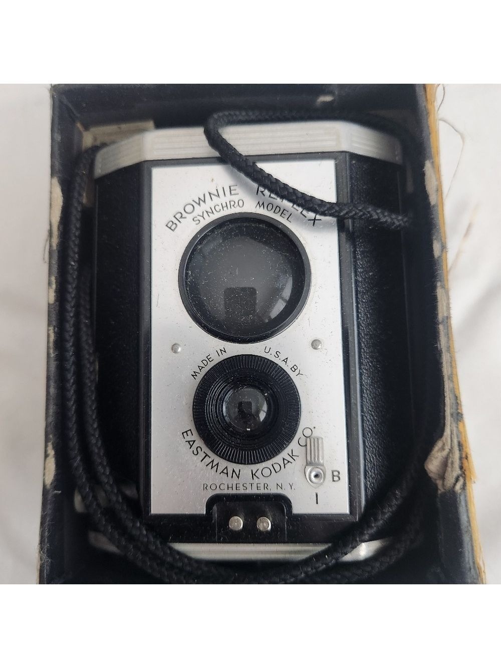 Vintage Mid 20th Century Kodak Brownie Reflex Synchro Model by Eastman Kodak Usa